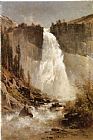 Yosemite Canvas Paintings - The Falls of Yosemite
